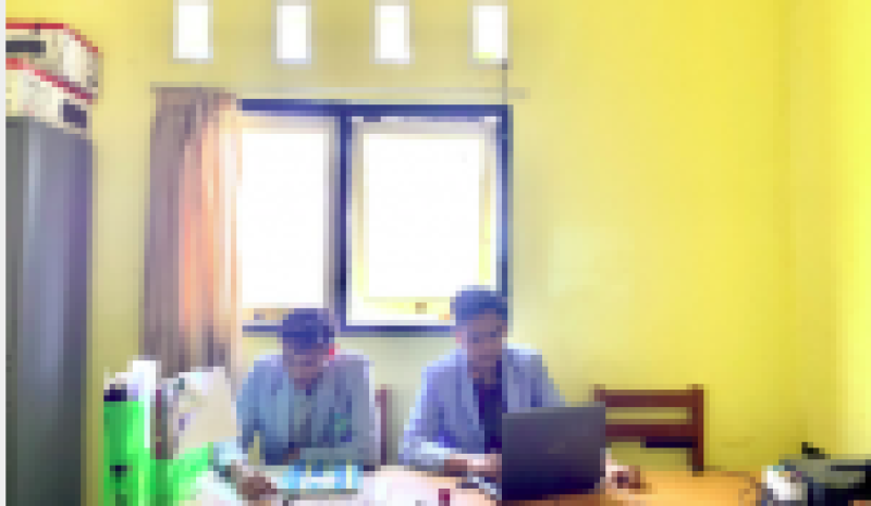 Piket Kantor Desa Mahasiswa KKN Universitas Pendidikan Mandalika